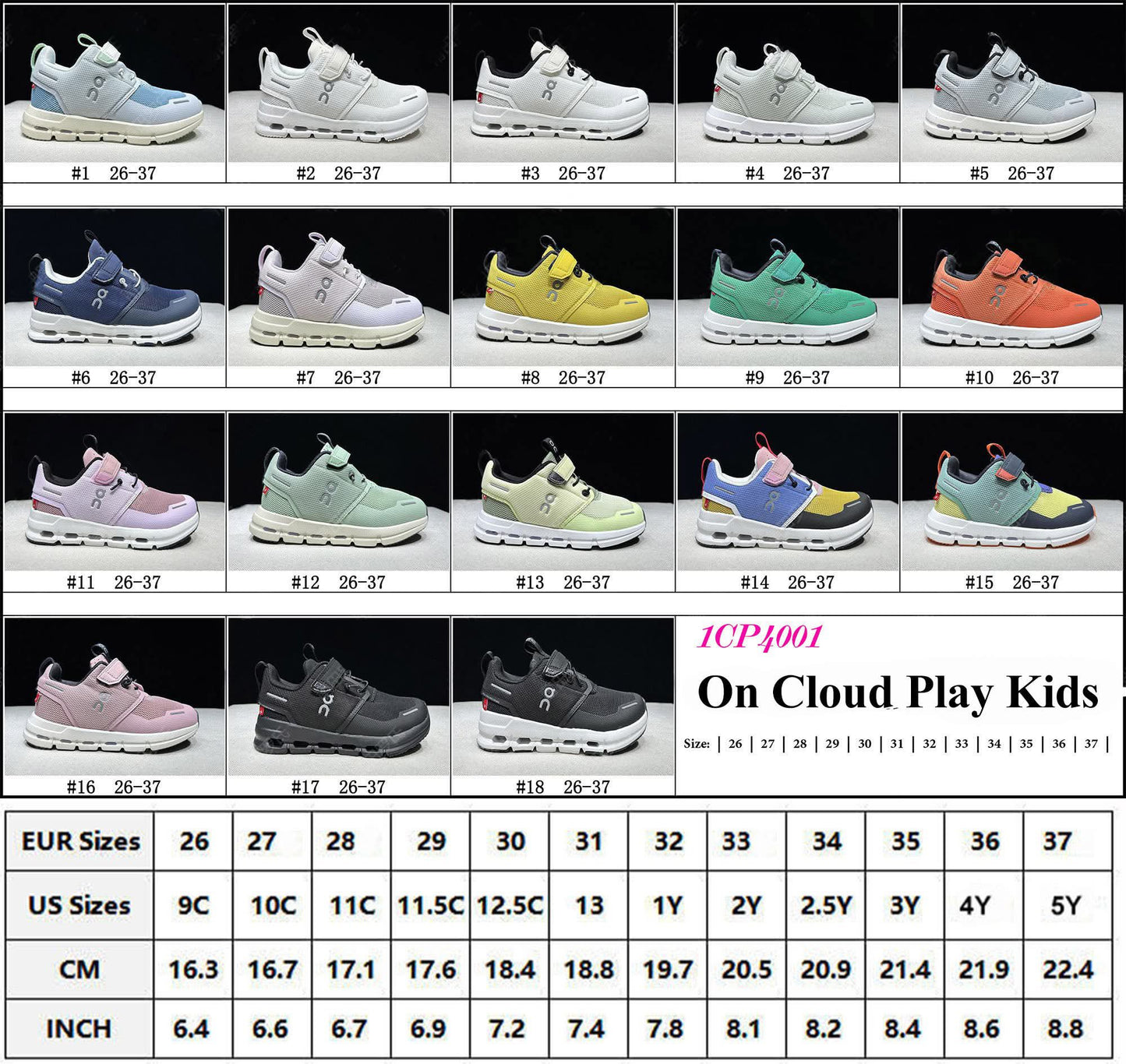Cloud Shoes Velcro 1CP4001