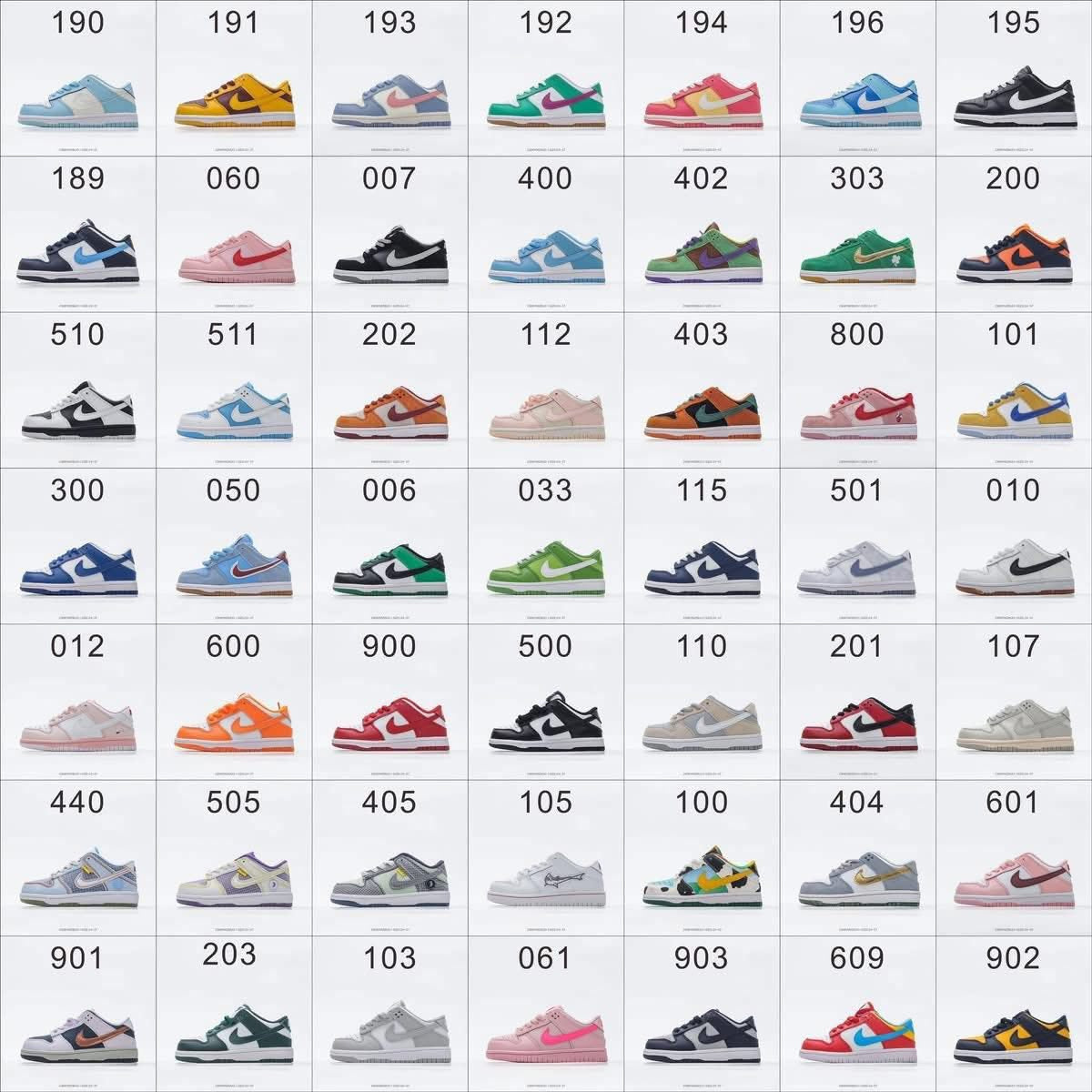 NK Dunk Mix Prints