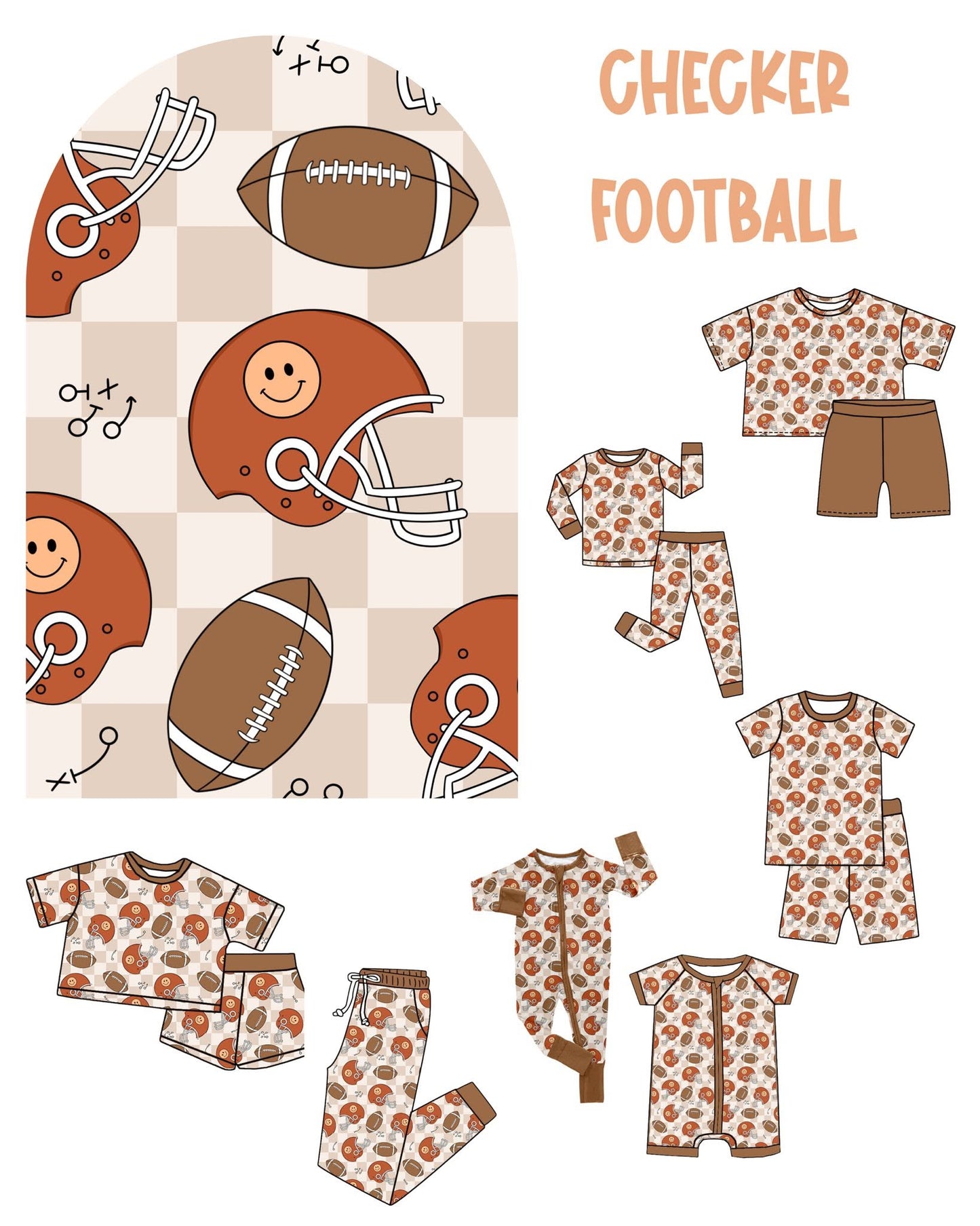 CHECKER FOOTBALL l ADULT SIZE l ARRIVED IN AUGUST