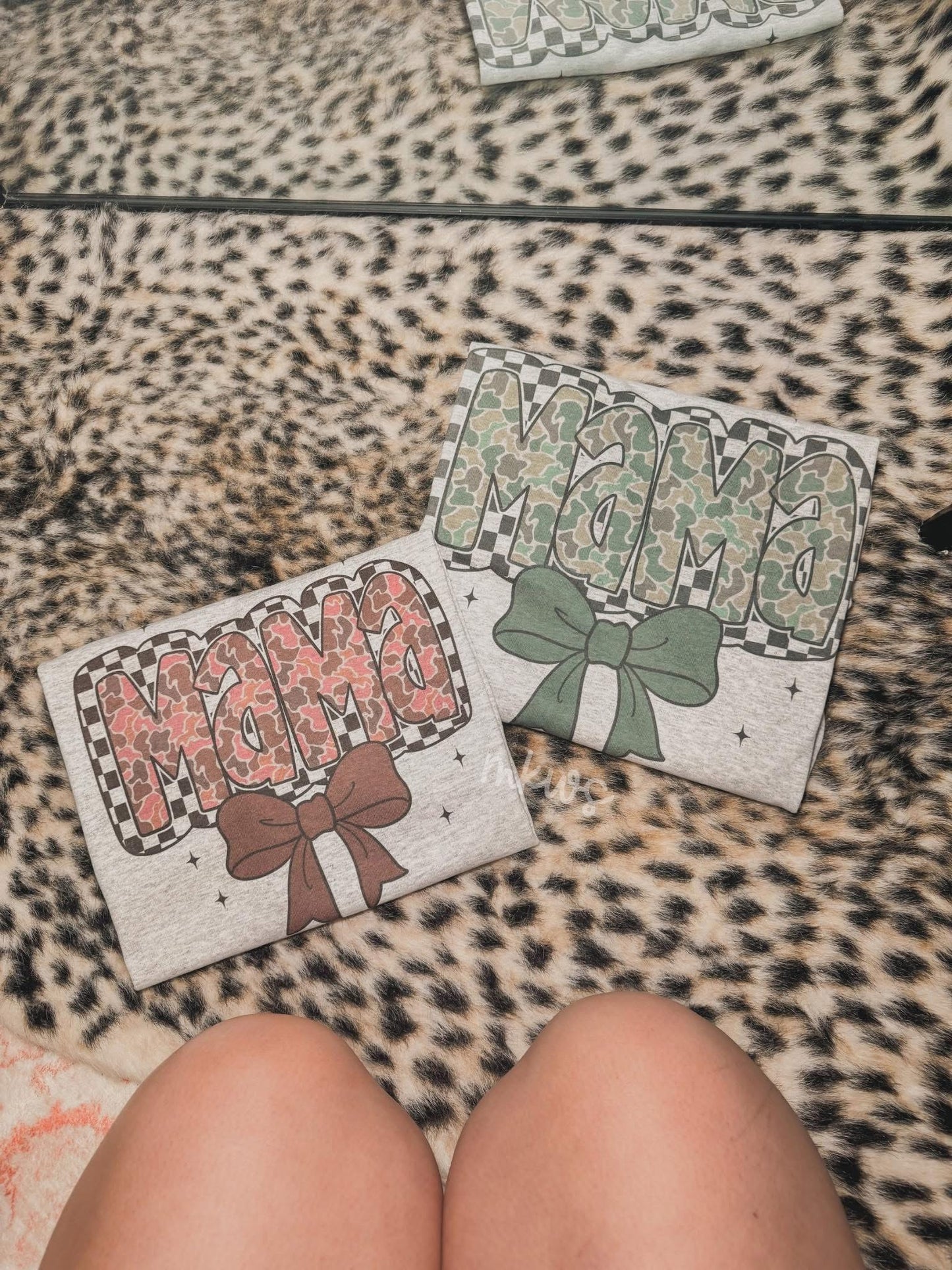 Mama Camo Bow