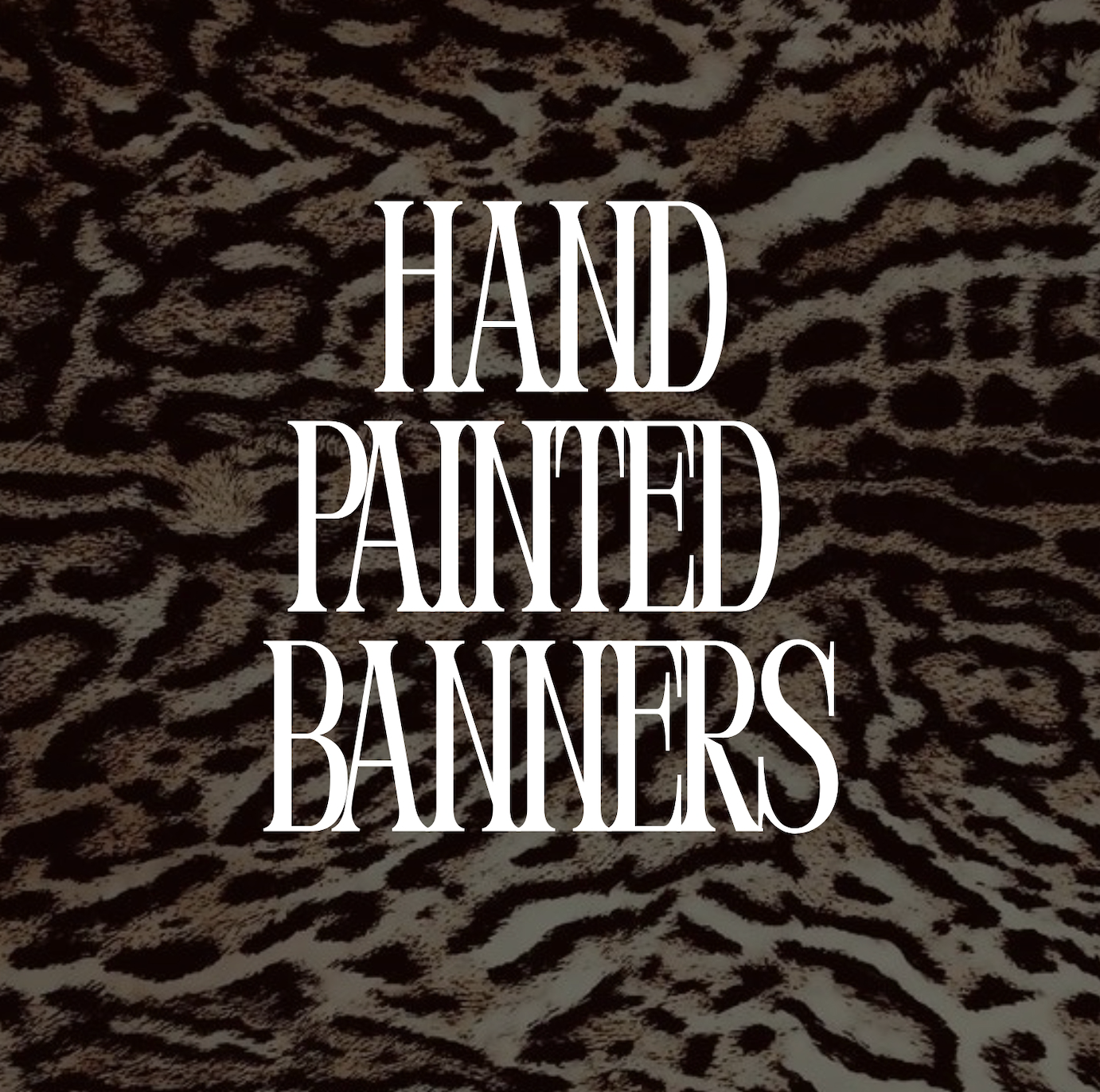 Hand Painted Banners