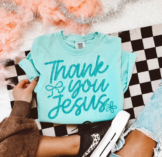 Thank You Jesus Blue