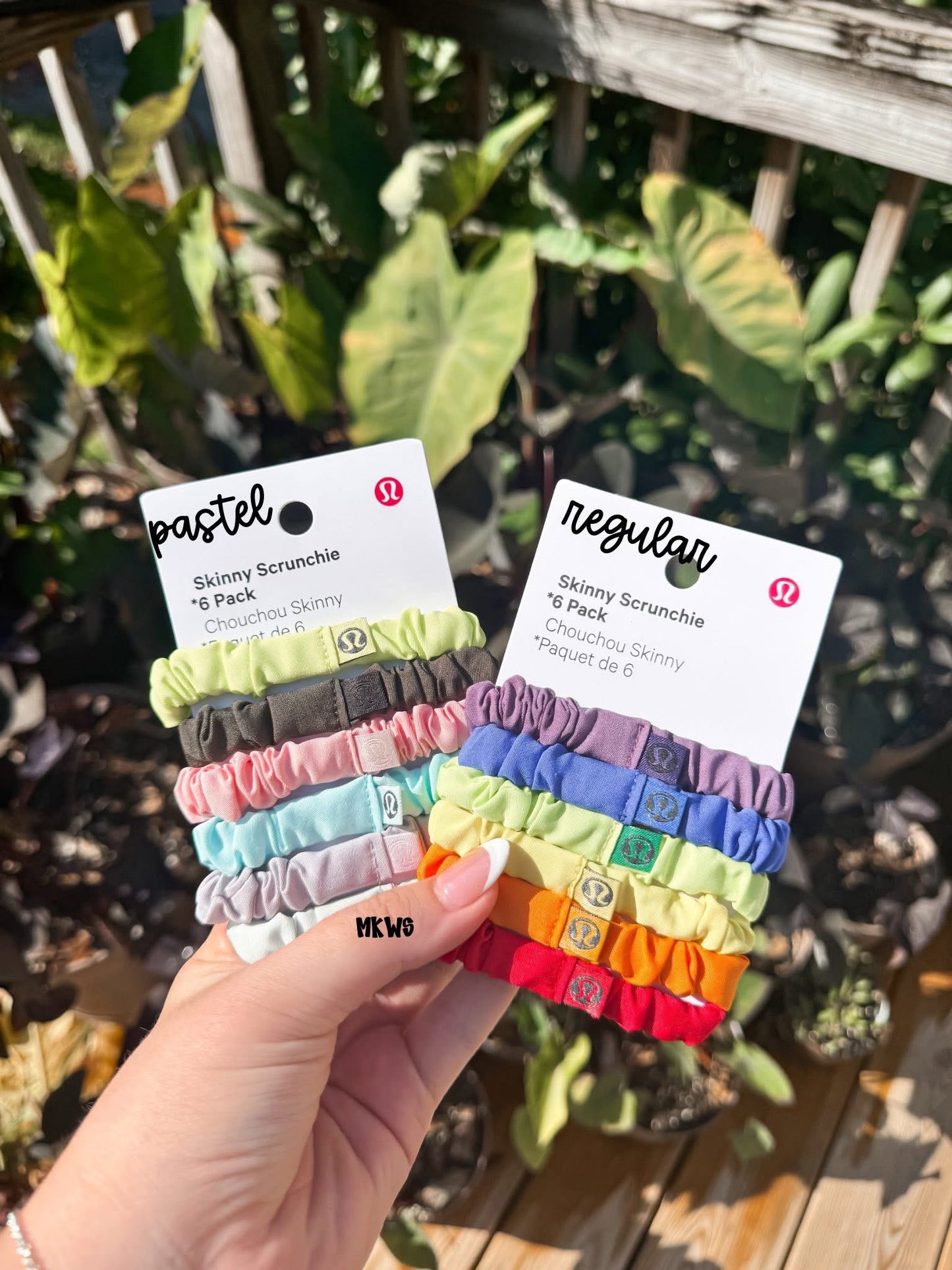 Skinny Scrunchie 6 Pack
