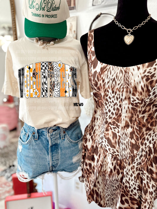 Volunteers Checker Leopard