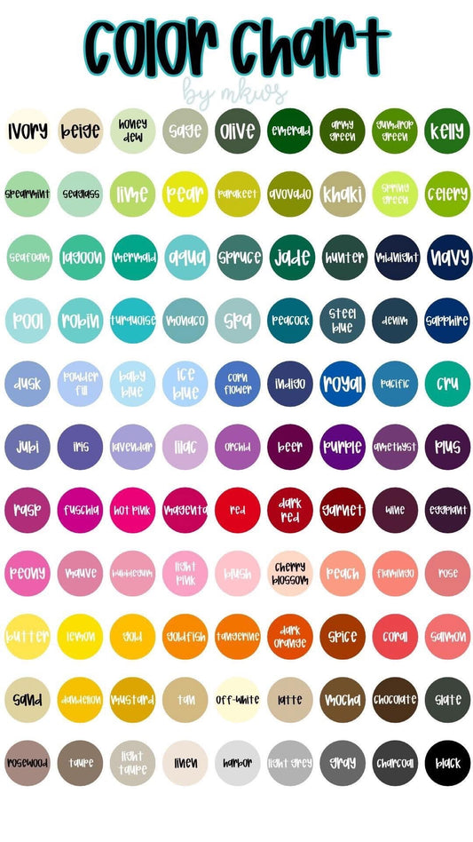 Solid Color Name Blankets