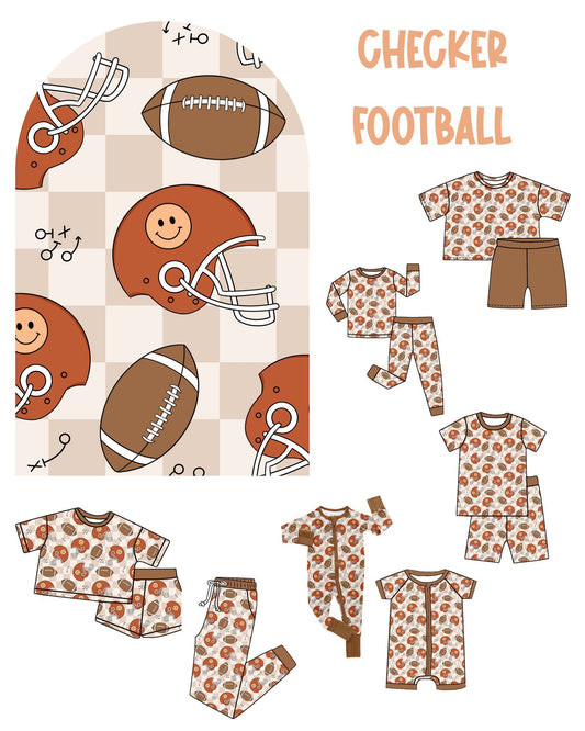 CHECKER FOOTBALL l KIDS SIZE l ARRIVED IN AUGUST