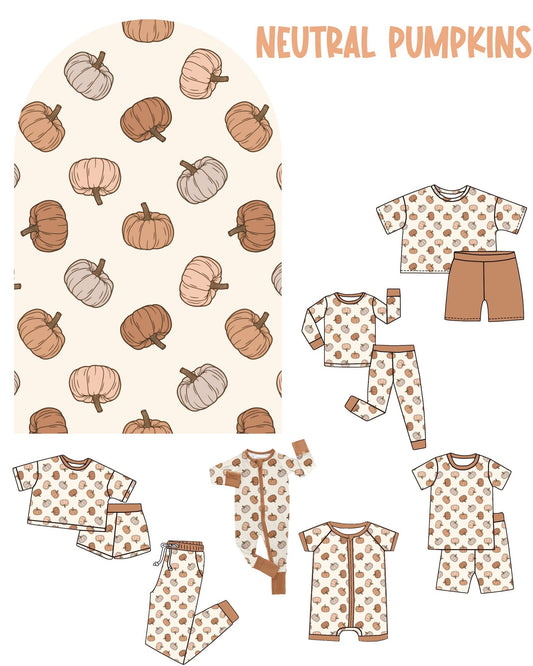 NEUTRAL PUMPKINS l KIDS SIZE l ARRIVED IN AUGUST