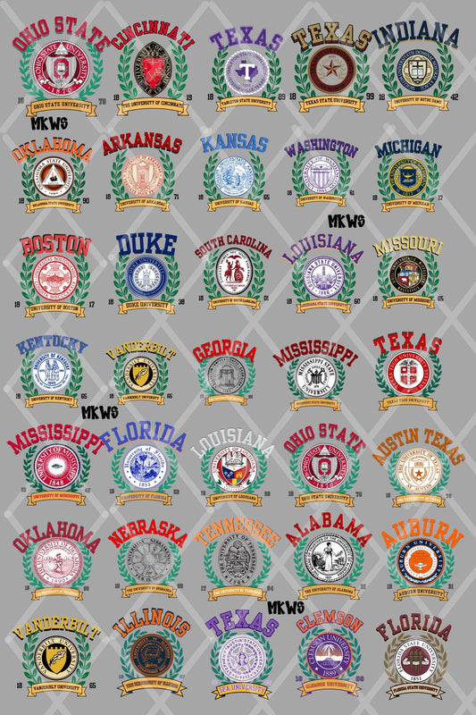Vintage State Mascots TIB