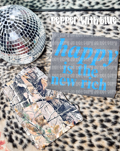 Happy is the New Rich
