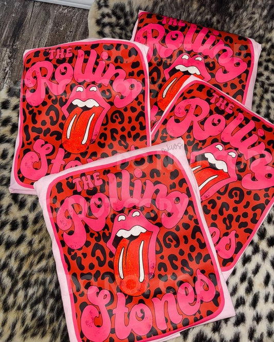 Rolling Leopard - Oversized Print