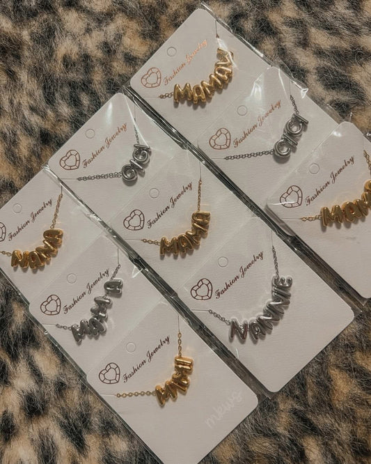 Bubble Necklace + Bracelet