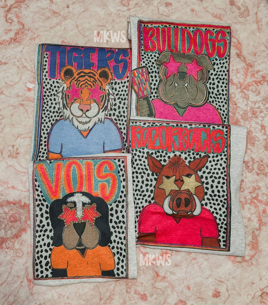 Preppy Portrait Mascots