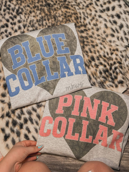 Blue Collar Camo Heart - Sublimation