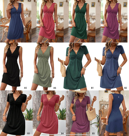 Lu Front Scrunch Dress