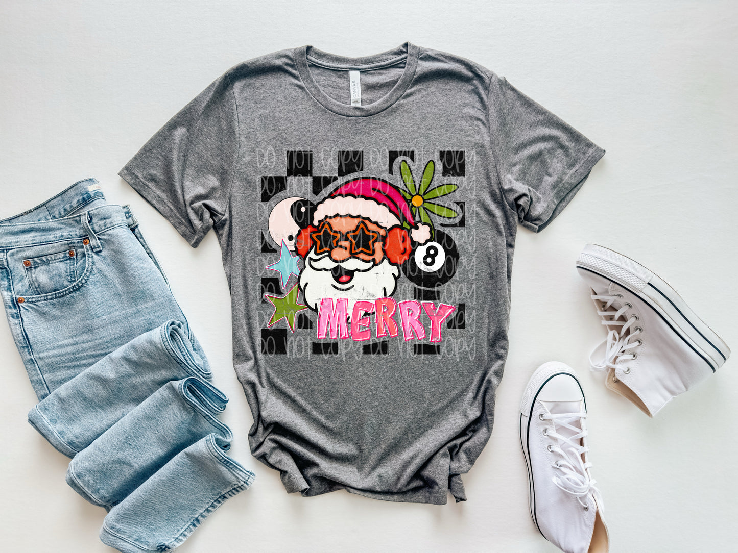 Merry Retro Santa