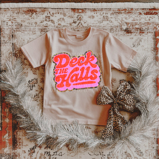 Deck The Halls Leopard