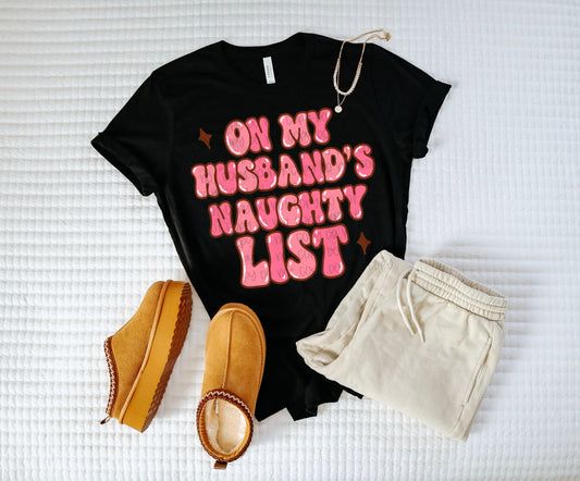 On My Husband’s Naught List